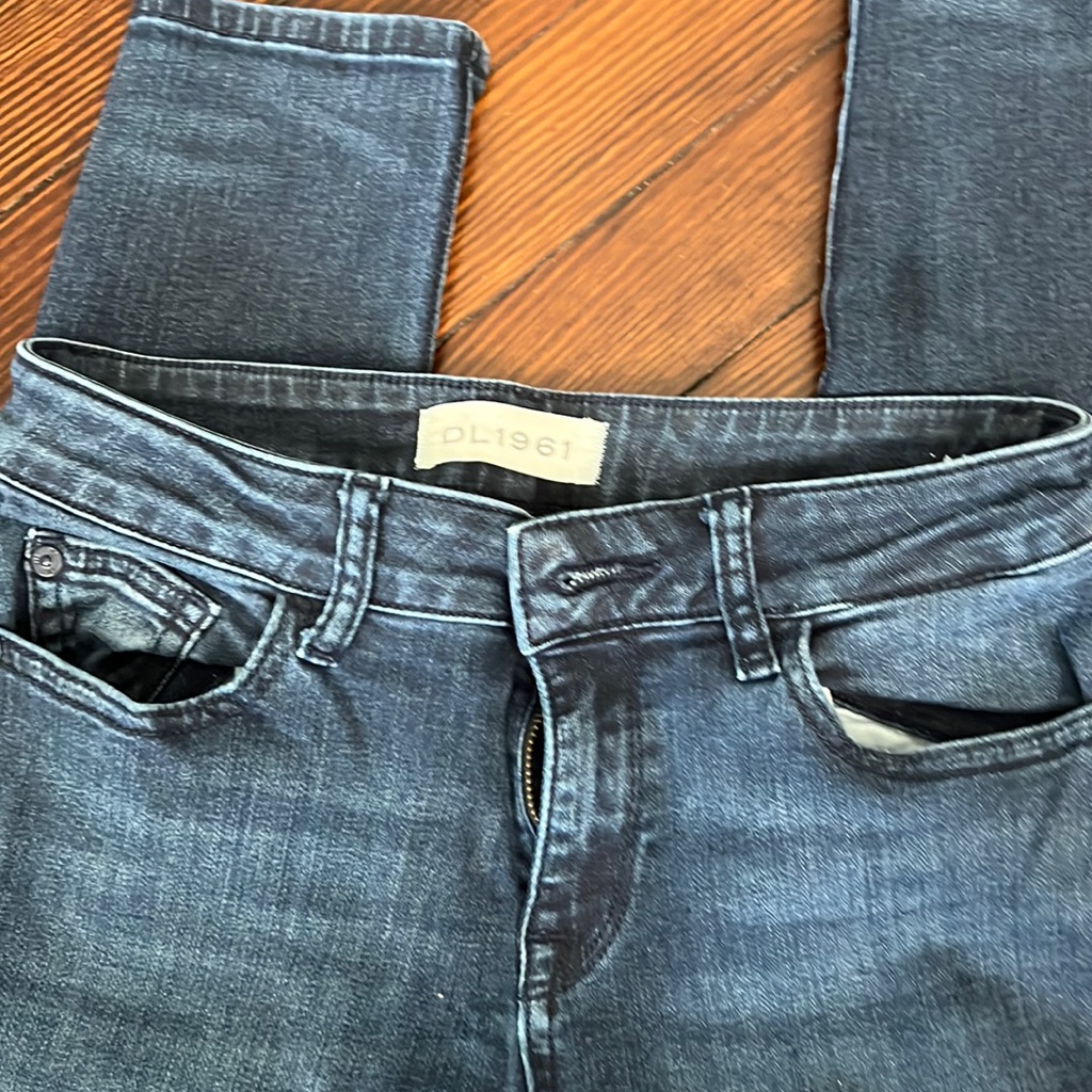 Dl1961 Dark Wash Skinny Jeans